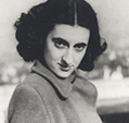 Indira Priyadarshini Nehru photograph taken by Feroze Gandhi London 1940-41